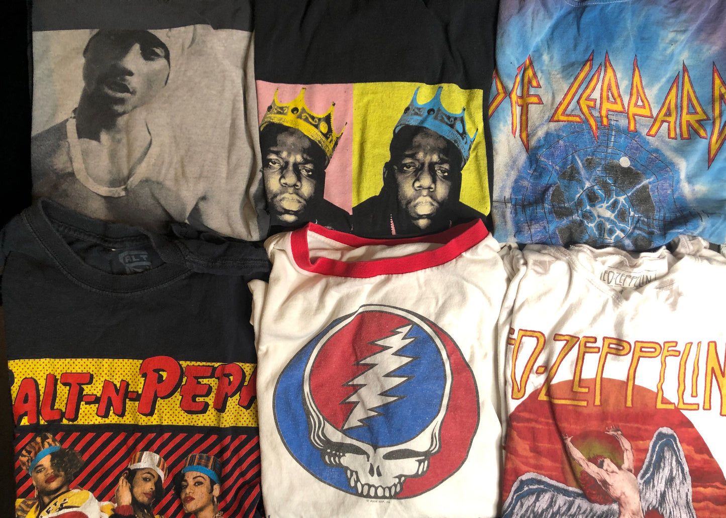 Mystery Thrifted Vintage Style Graphic T-Shirt Bundle