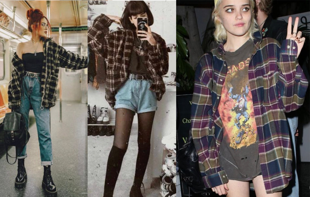 90s Style MYSTERY Thrifted Flannel