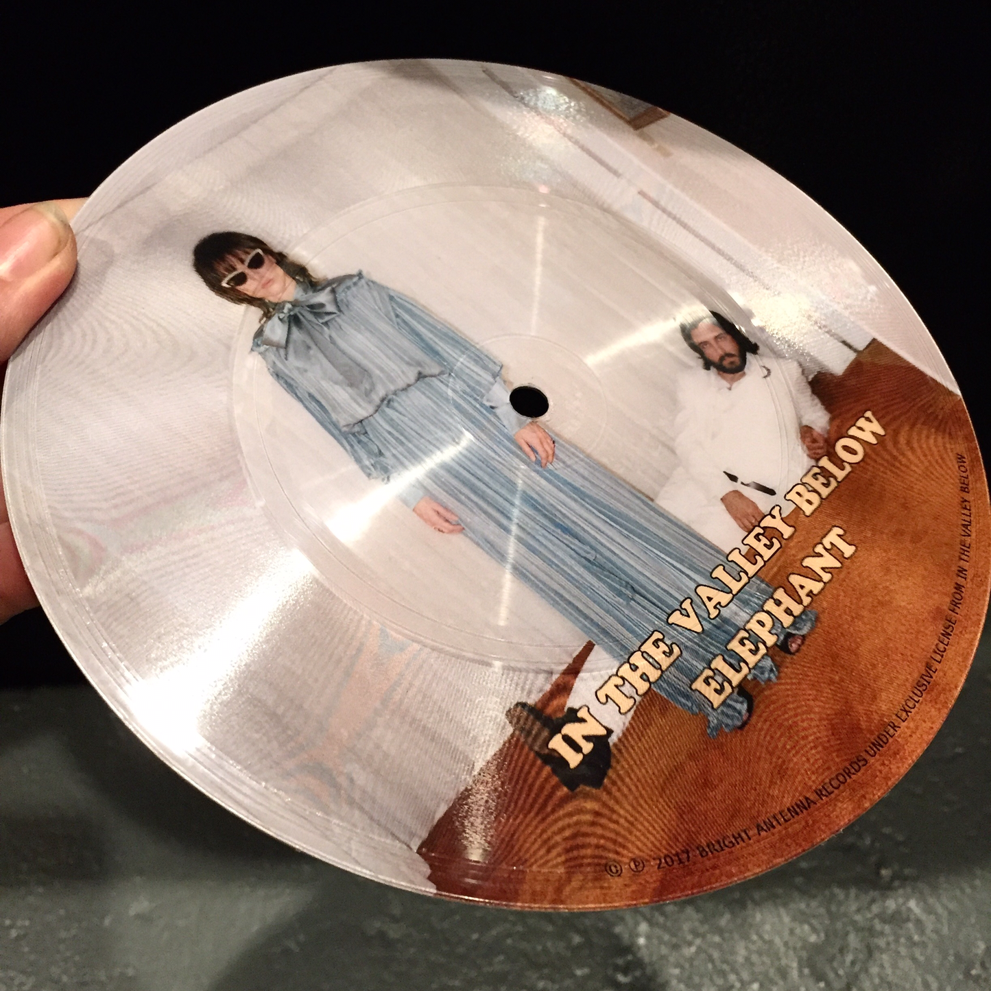 In The Valley Below - 7" Bloodhands/Elephant Picture Disc