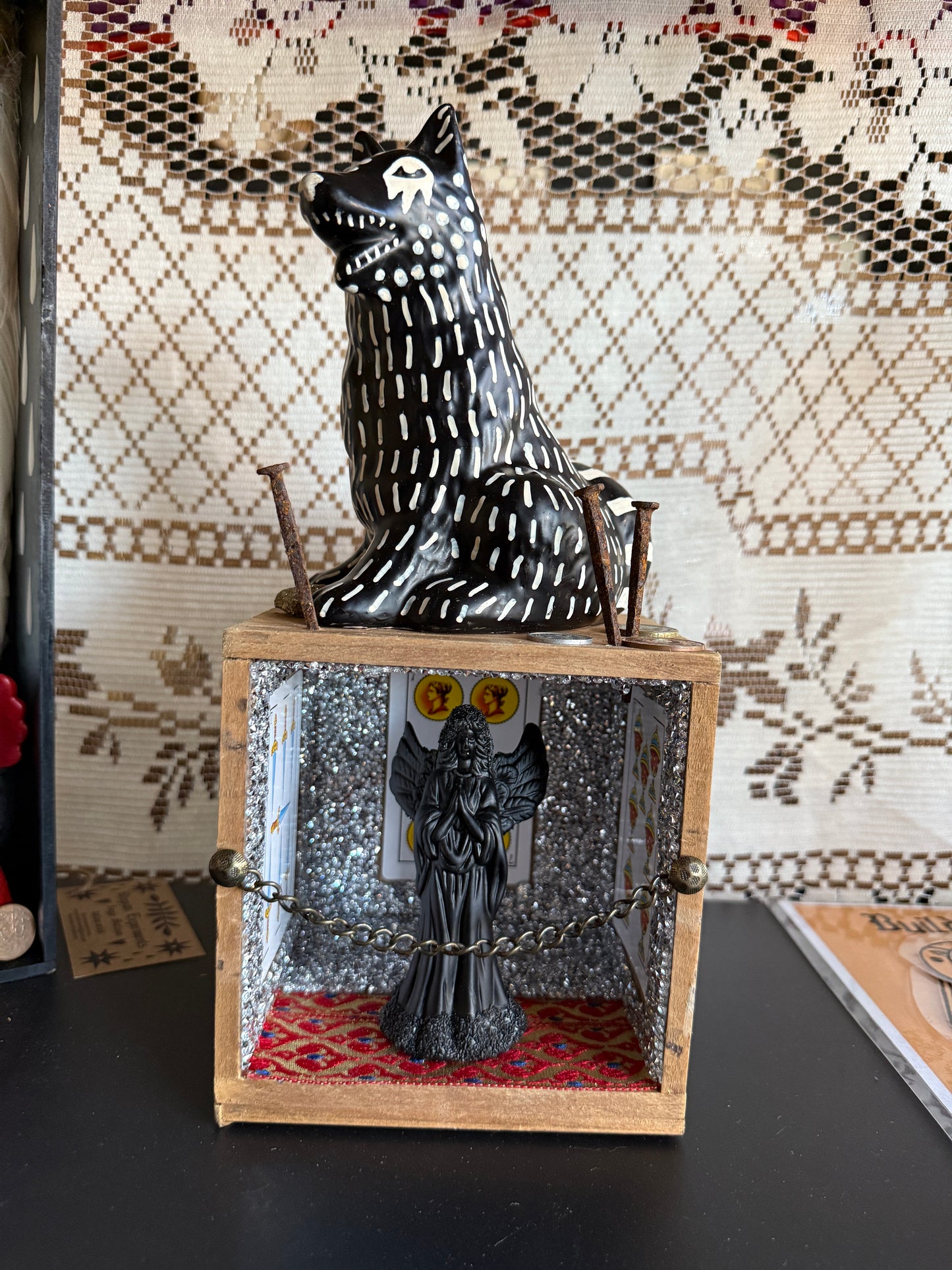 Assemblage Art Shrine by Utopian Experiments