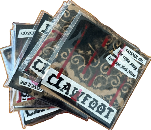 Clawfoot CD - DIY Three Song EP - SIgned