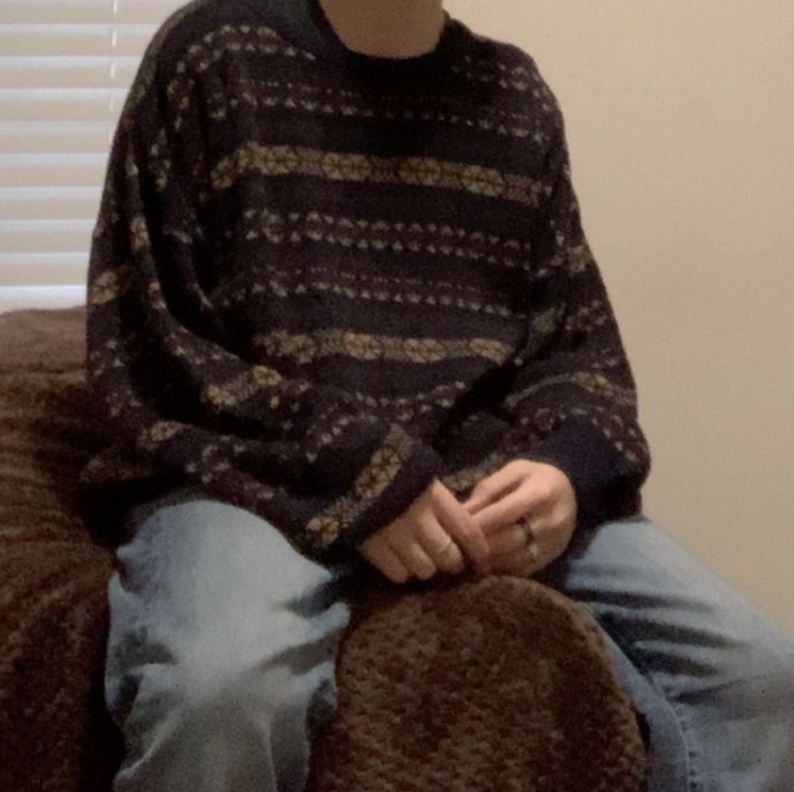 MYSTERY Earth Tone Sweater Knit Thrifted Sweater 90s 00's Vintage Style Grandpa Sweater Teen Gift Sweater Bundle Oversized Sweater