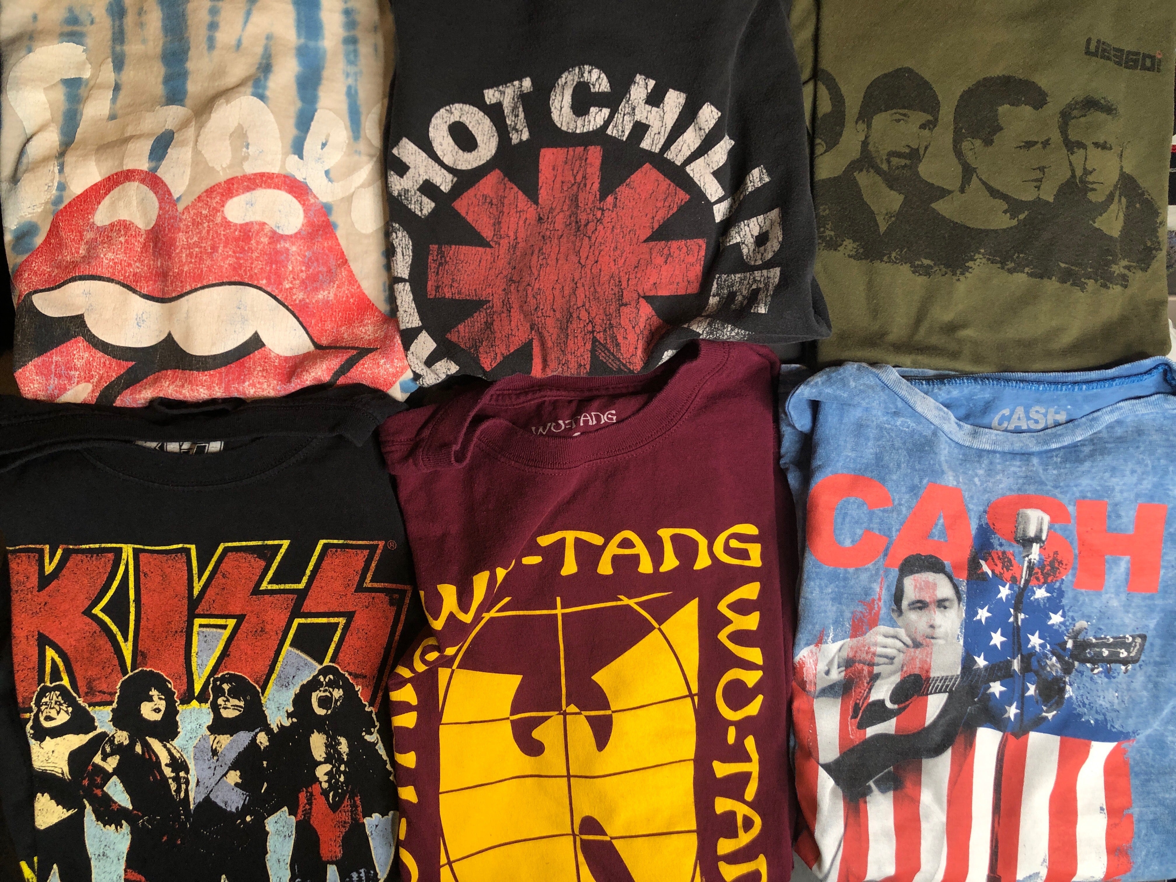 Vintage rock tees sale