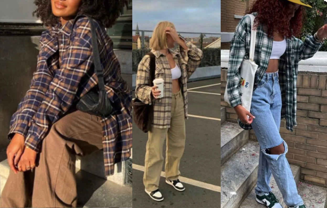 90s Style MYSTERY Thrifted Flannel